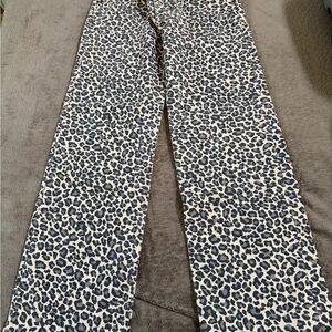 A&F Leopard HR The Relaxed 90s Denim